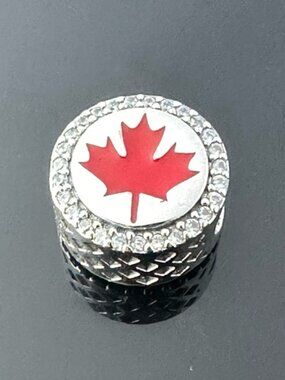 Pandora Canada Maple Leaf Charm 925 Ale Silver